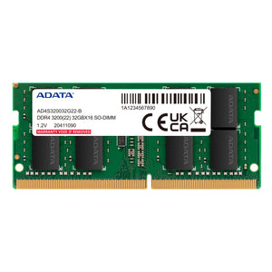 ADATA AD4S32008G22-DTGN Speichermodul 16 GB 2 x 8 GB DDR4 260-pin SO-DIMM