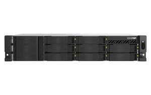 QNAP TS-H1065EU-RP Speicherserver Rack (2U) 8 GB DDR5 0 TB QNAP QTS Schwarz