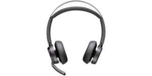 HP Poly Voyager Focus 2 USB-C-C-Headset, für Microsoft Teams zertifiziert, + USB-C/A-Adapter