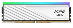 ADATA DIMM 32 GB DDR5-6000 (2x 16 GB) Dual-Kit (weiß, AX5U6000C3616G-DTLABRWH, XPG Lancer Blade RGB, INTEL XMP, AMD EXPO