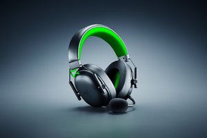 Razer BlackShark V3 X HyperSpeed Kopfhörer Verkabelt & Kabellos Kopfband Gaming USB Typ-A Bluetooth Schwarz, Grün