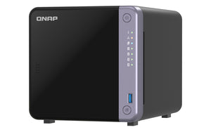 QNAP TS-432X NAS Tower Alpine Alpine AL-524 4 GB DDR4 QNAP QTS Schwarz