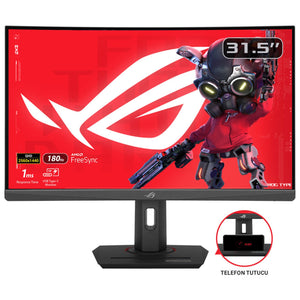 ASUS ROG Strix XG32WCS Computerbildschirm 80 cm (31.5") 2560 x 1440 Pixel Quad HD LED Schwarz