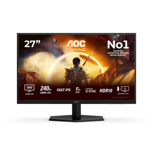 AOC G4 Q27G42ZE Computerbildschirm 68,6 cm (27") 2560 x 1440 Pixel Quad HD LCD Schwarz, Rot