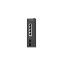 D-Link 6-Port Gigabit Industrial Unmanaged Switch. 4 x 100/1000 Rj45 + 2 x 100/1000M SFP