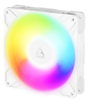 ARCTIC Freezer P14 Pro Reverse A-RGB (White) - 140 mm A-RGB PWM-Lüfter mit Kabelsplitter