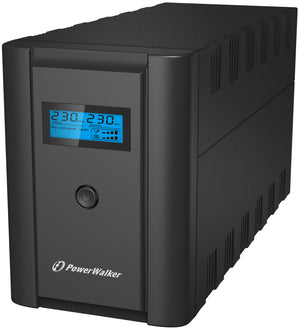 PowerWalker VI 2200 SHL Schuko Unterbrechungsfreie Stromversorgung (USV) Line-Interaktiv 2,2 kVA 1200 W 4 AC-Ausgänge