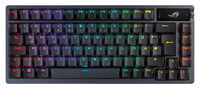 ASUS ROG Azoth Tastatur Gaming USB + RF Wireless + Bluetooth QWERTZ Deutsch Schwarz