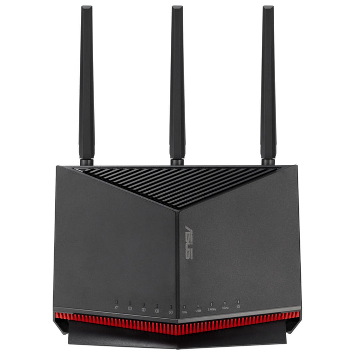 ASUS RT-BE86U WLAN-Router 10 Gigabit Ethernet Dual-Band (2,4 GHz/5 GHz) Schwarz