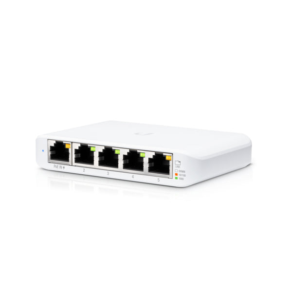 Ubiquiti UniFi USW Flex Mini Managed L2 Gigabit Ethernet (10/100/1000) Power over Ethernet (PoE) Weiß
