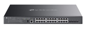 TP-Link SG5428XMPP Netzwerk-Switch Managed L3 Gigabit Ethernet (10/100/1000) Power over Ethernet (PoE) Schwarz