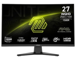 MSI MAG 275CQFDE E18 Computerbildschirm 68,6 cm (27") 2560 x 1440 Pixel Wide Quad HD Schwarz
