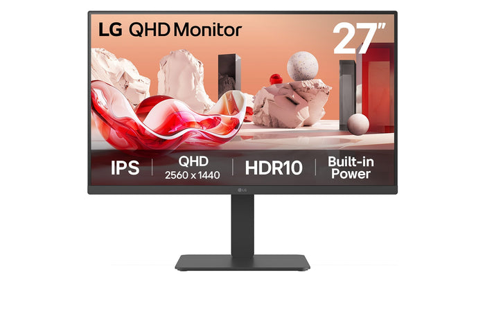 LG 27BA45QB-B Computerbildschirm 68,6 cm (27") 2560 x 1440 Pixel Quad HD LCD Schwarz
