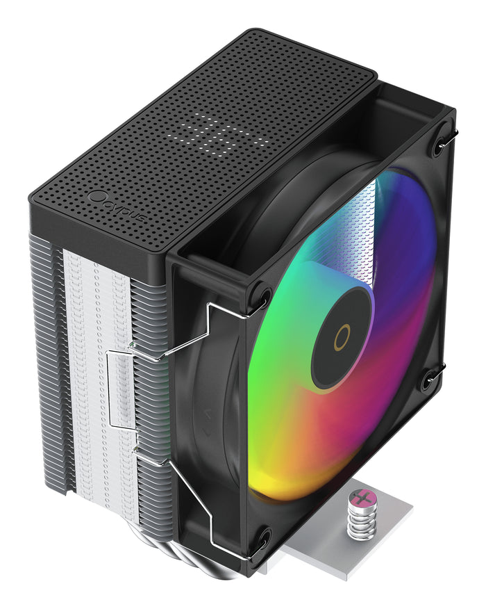 Ocypus Gamma A40 ARGB Digital Prozessor Luftkühlung 10 cm Schwarz 1 Stück(e)