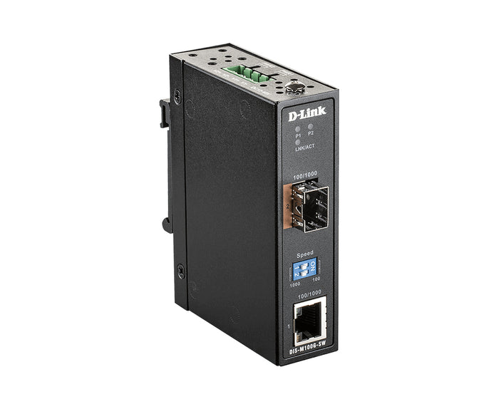D-Link DIS-M100G-SW Netzwerk Medienkonverter 4000 Mbit/s Multi-Modus, Einzelmodus Schwarz