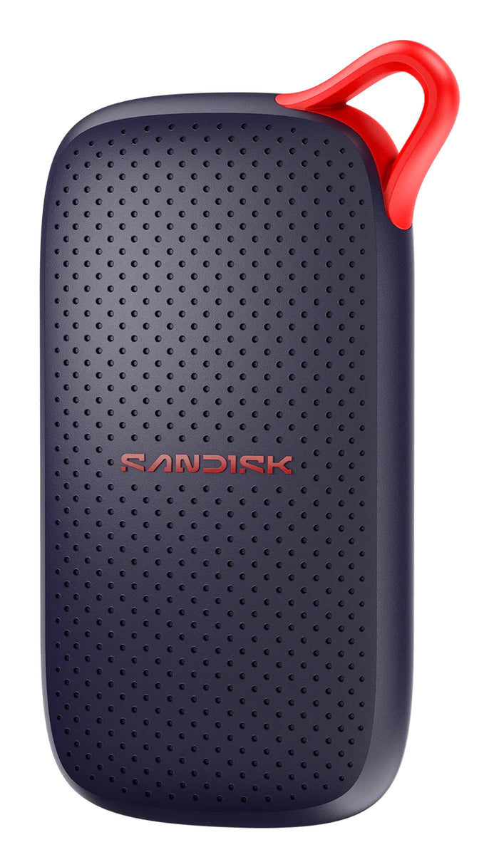 SanDisk Portable SSD (V3) 2 TB USB Typ-C 3.2 Gen 2 (3.1 Gen 2) Navy, Rot