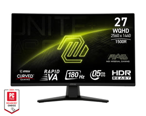 MSI MAG 274CQFDE Computerbildschirm 68,6 cm (27") 2560 x 1440 Pixel Wide Quad HD Schwarz