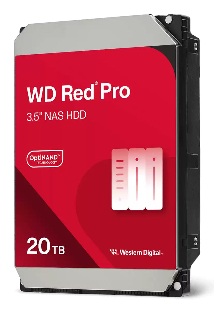 Western Digital Red Pro WD202KFGX Interne Festplatte 20 TB 7200 RPM 512 MB 3.5" Serial ATA III