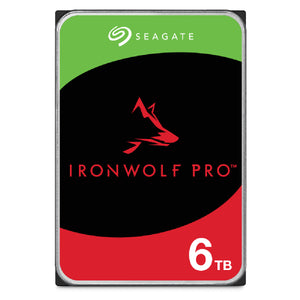 Seagate IronWolf Pro ST6000NT001 Interne Festplatte 6 TB 7200 RPM 256 MB 3.5"