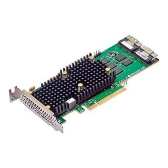 Broadcom 9660-16i Schnittstellenkarte/Adapter Eingebaut SAS, SATA, SFF-8654