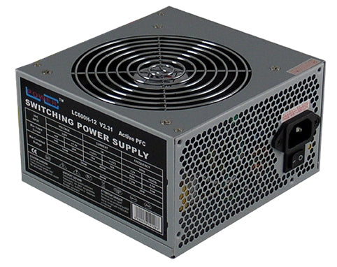 LC-Power LC600H-12 V2.31 Netzteil 600 W 20+4 pin ATX ATX Schwarz