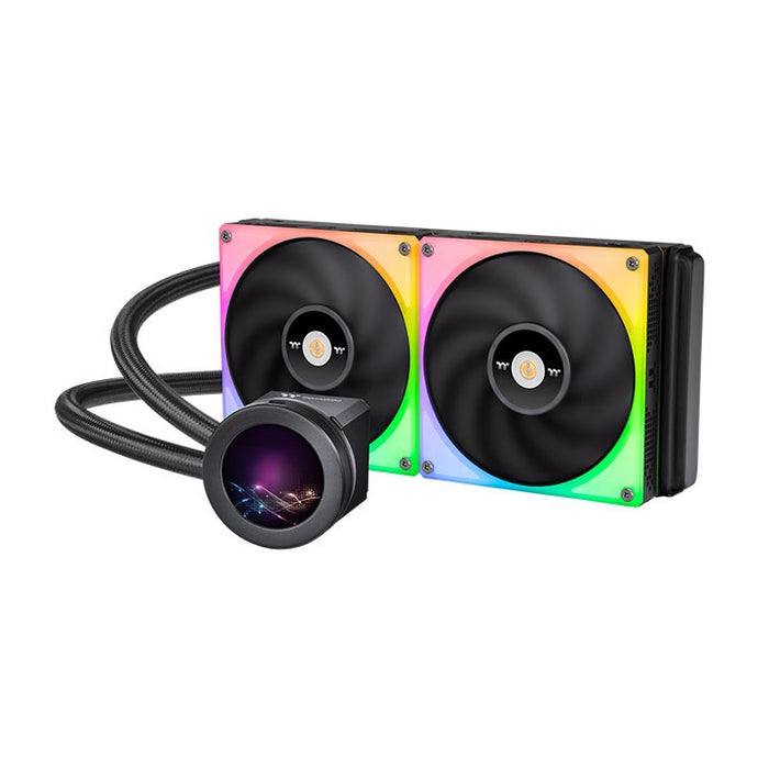 Thermaltake Toughliquid Ultra 280 RGB Computergehäuse All-in-One-Flüssigkeitskühler Schwarz