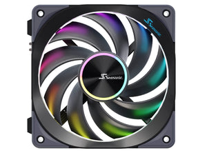 Seasonic MagFlow ARGB Computergehäuse Ventilator 12 cm Schwarz 1 Stück(e)