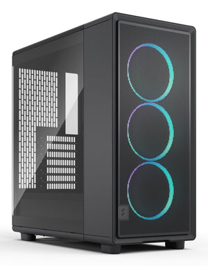 Midi Fractal Epoch Black TG RGB Light tint
