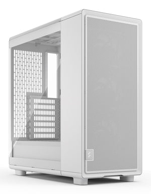 Midi Fractal Epoch White TG Clear tint