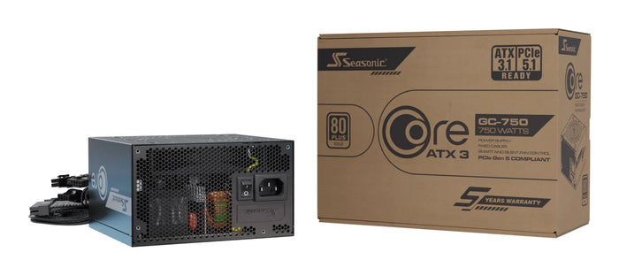 Seasonic CORE GC-750 ATX 3.1 Netzteil 750 W 20+4 pin ATX Schwarz
