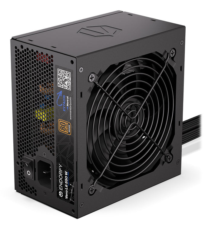ENDORFY Vero L6 Netzteil 550 W 24-pin ATX ATX Schwarz
