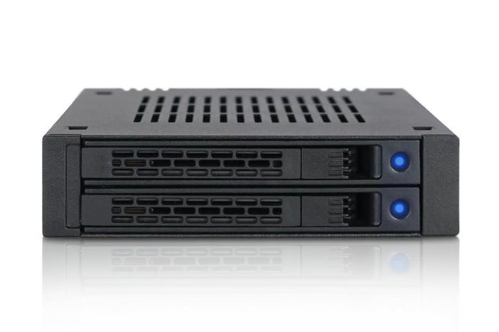 Icy Dock MB742SP-B Hard Drive Backplane Schwarz