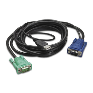 APC Integriertes Rack , LCD/KVM USB-Kabel - 10 Fuß (3 m)