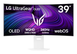 LG 39GX90SA-W Computerbildschirm 99,1 cm (39") 3440 x 1440 Pixel Wide Quad HD OLED Weiß