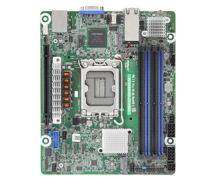 Asrock EC266D4ID-2T/X550 Motherboard Intel C266 LGA 1700 mini ITX