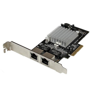 StarTech.com 2 Port PCI Express Gigabit Ethernet Netzwerkkarte - PCIe Server Adapter