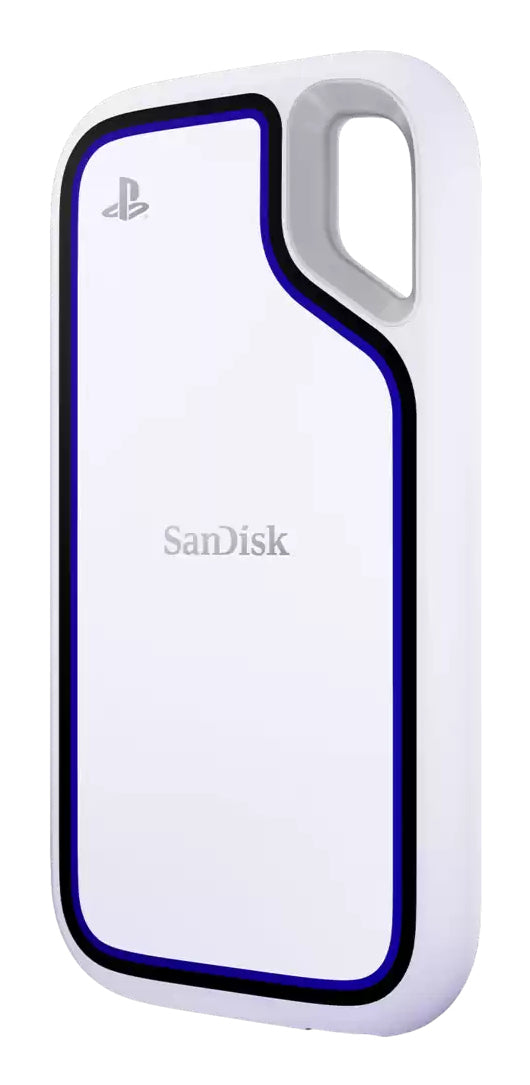 SanDisk SDSSDE62P-1T00-G25 Externes Solid State Drive 1 TB USB Typ-C 3.2 Gen 2 (3.1 Gen 2) Weiß