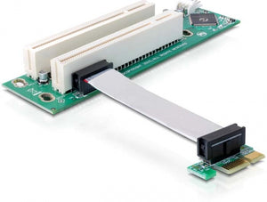 DeLOCK PCI-E/2x PCI Schnittstellenkarte/Adapter Eingebaut