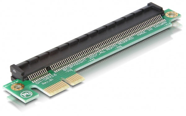 DeLOCK Riser PCIe x1 - PCIe x16 Schnittstellenkarte/Adapter Eingebaut