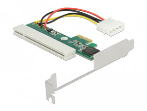 DeLOCK Riser Karte PCI Express x1 zu 1 x PCI 32 Bit 5 V Slot Broadcom