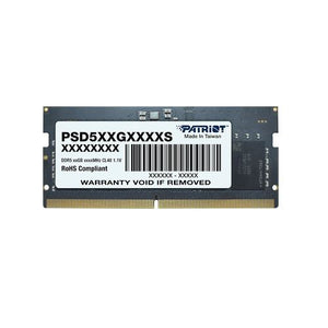 Patriot Memory Signature Line PSD58G560041S Speichermodul 8 GB 1 x 8 GB DDR5 262-pin SO-DIMM