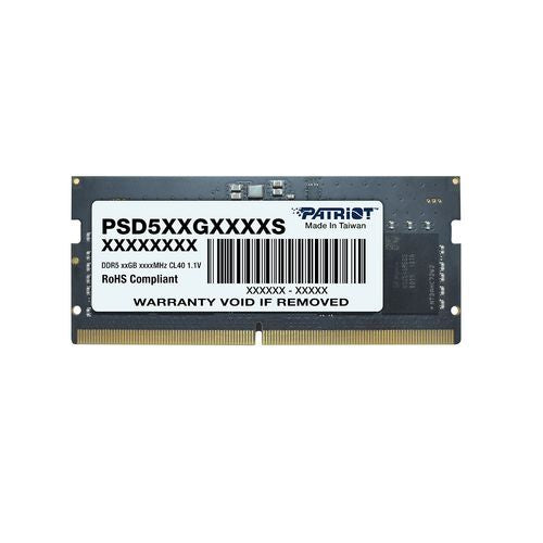 Patriot Memory Signature Line PSD58G560041S Speichermodul 8 GB 1 x 8 GB DDR5 262-pin SO-DIMM