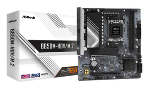 Asrock B650M-HDV/M.2 AMD B650 Sockel AM5 micro ATX