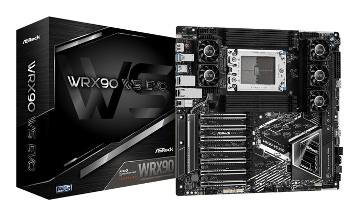 Asrock WRX90 WS EVO Motherboard AMD WRX90 Socket sTR5 EEB