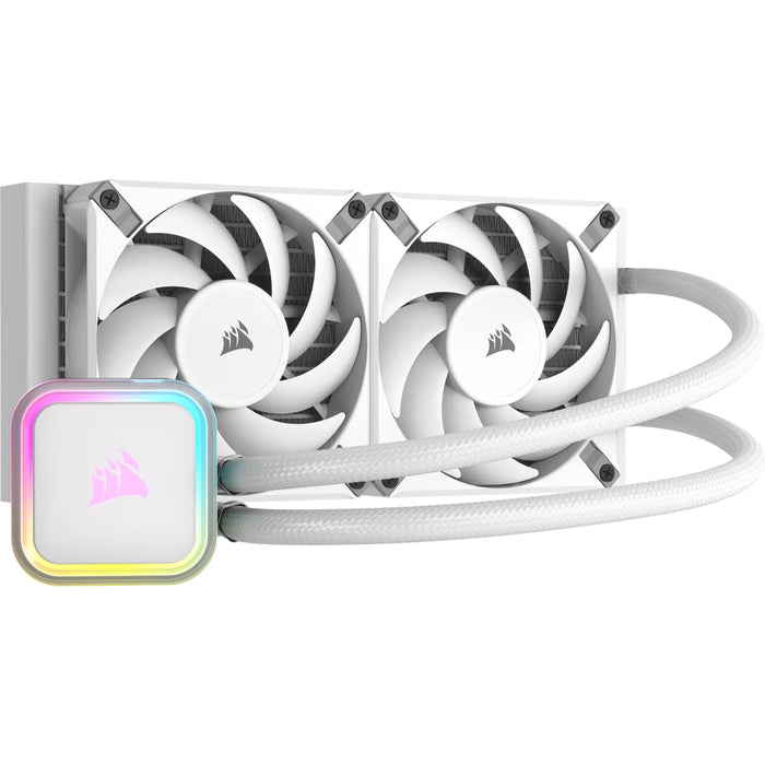 Corsair H100I Elite Prozessor All-in-One-Flüssigkeitskühler 12 cm Weiß 1 Stück(e)