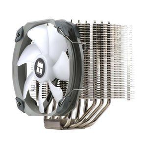 Thermalright HR-02 Plus Prozessor Kühlkörper/Radiator 14 cm Silber, Weiß 1 Stück(e)