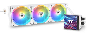 Thermaltake MAGFloe 420 Ultra ARGB Prozessor All-in-One-Flüssigkeitskühler 14 cm Weiß 1 Stück(e)