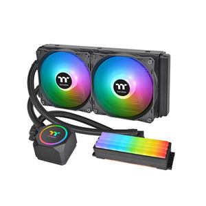 Thermaltake Floe RC240 All-in-One-Flüssigkeitskühler Schwarz
