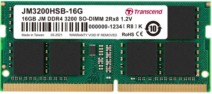 Transcend JetRam JM3200HSB-16G Speichermodul 16 GB DDR4 260-pin SO-DIMM