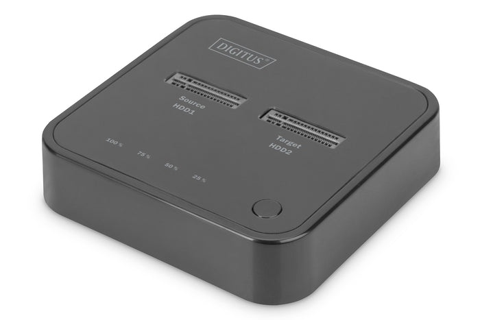 Digitus Dual M.2 NVMe SSD Docking Station mit Offline-Klonfunktion, USB-CTM